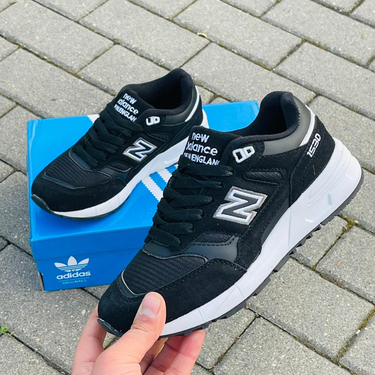 фото Мужские черные кроссовки New Balance 915746 оптом на лето для мужчин