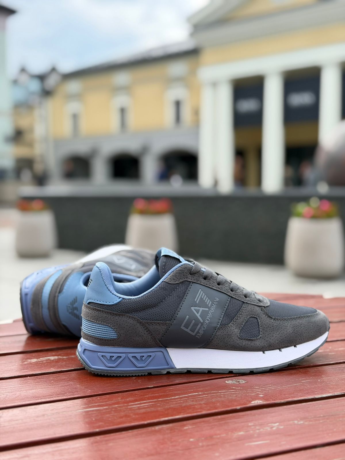 фото Мужские кроссовки Emporio Armani 723255 оптом с доставкой