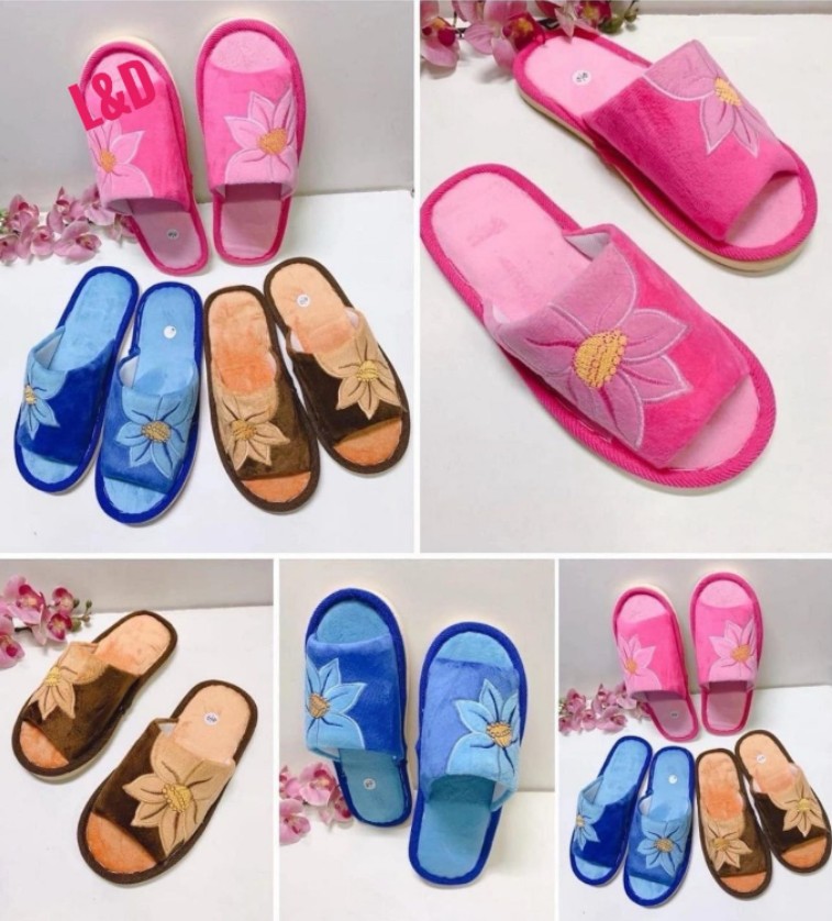 фото зимние женские домашние тапочки оптом