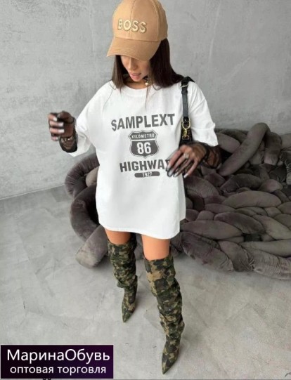 картинка Футболка оверсайз от магазина Одежда+