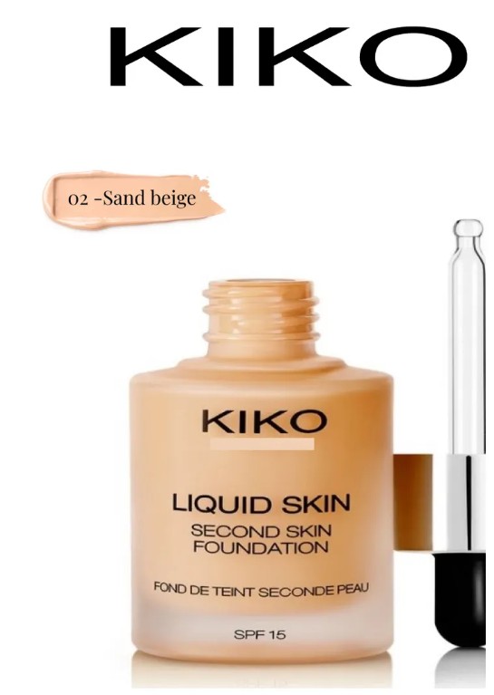 картинка Матирующий тональный крем для ровного цвета лица KIKO 02 от магазина Одежда+