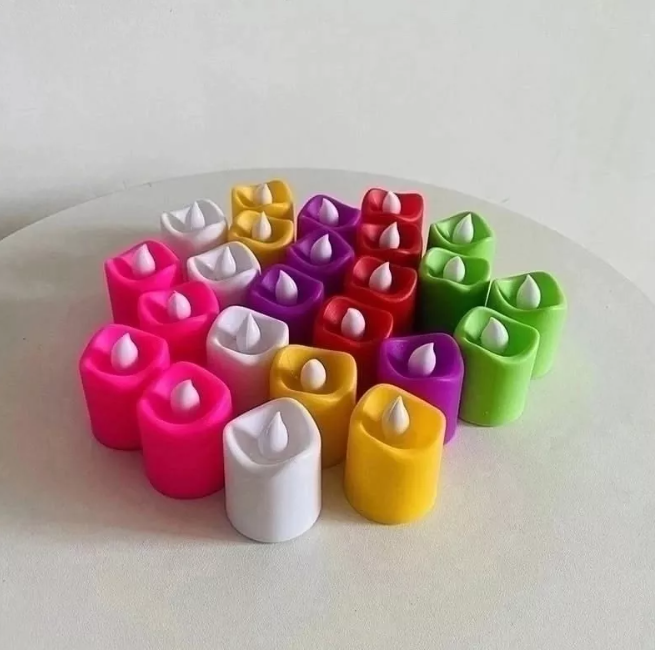 картинка Светодиодная мини свеча размер 4 см от магазина Одежда+