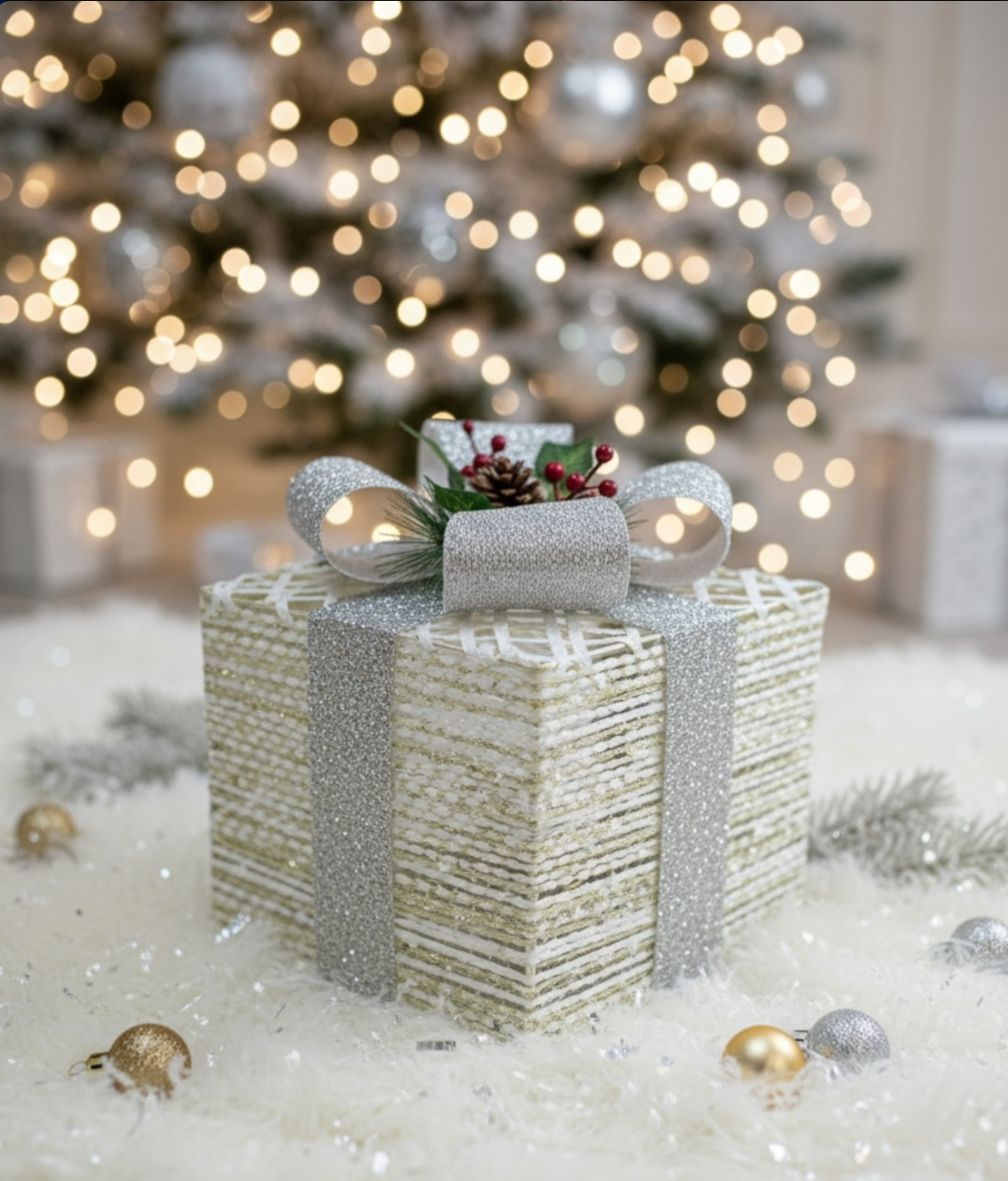 картинка Новогодний подарок под елку от магазина Одежда+