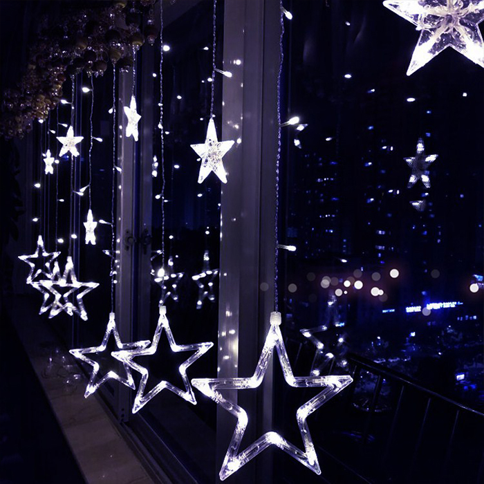 картинка Гирлянда "звезды" 3x1 белая от магазина Одежда+