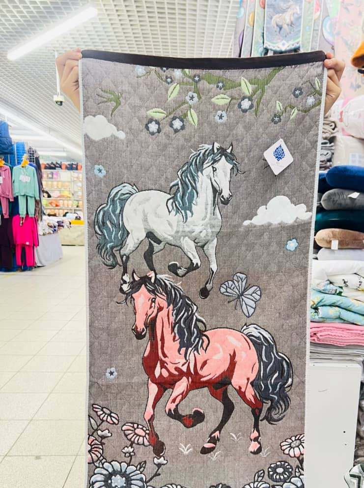 фото полотенце  "символ года"размер 70/140 без выбора оптом