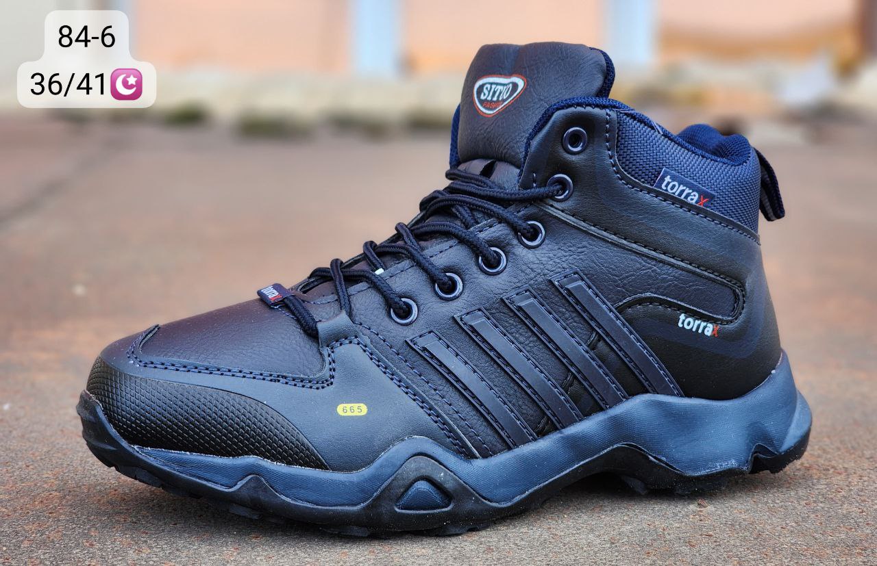 фото зимние молодёжные ботинки оптом