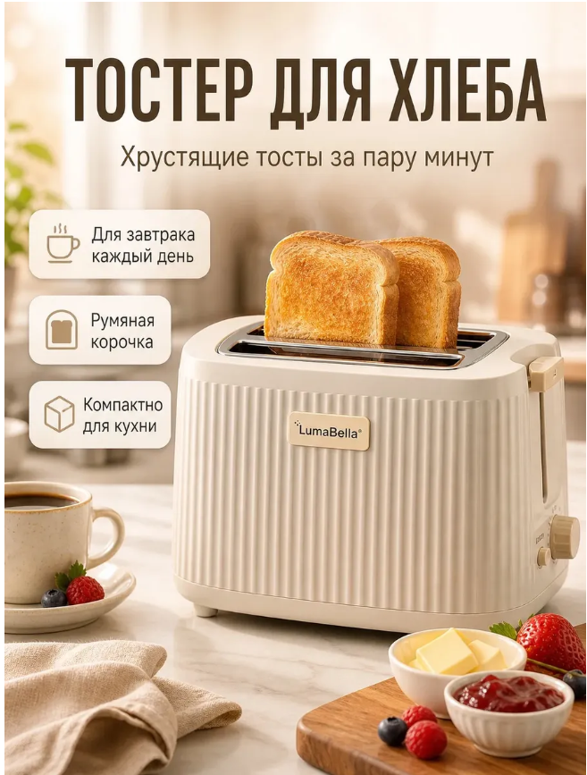 картинка Тостер для хлеба от магазина Одежда+