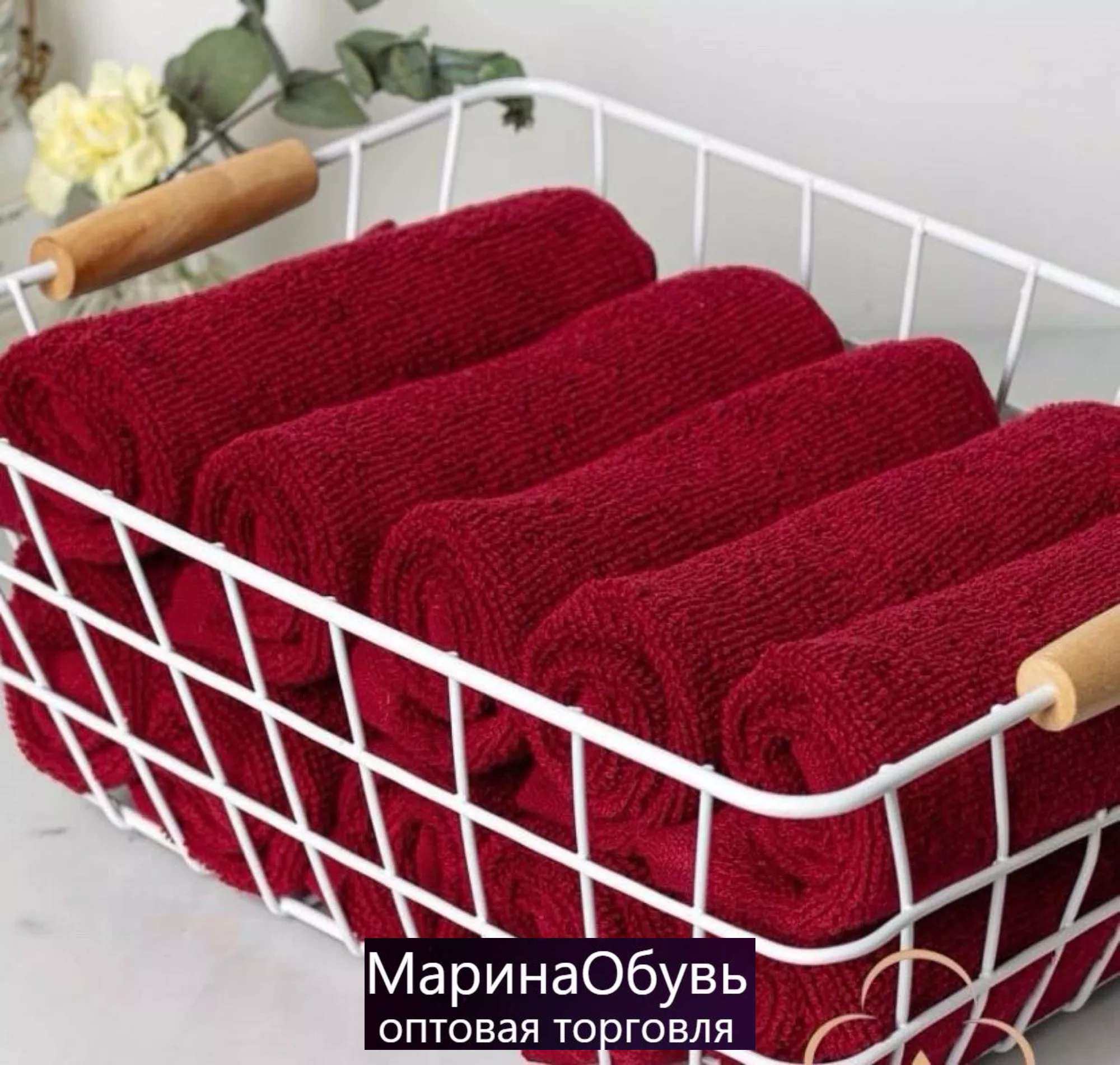 фото полотенце размер 30/30см без выбора оптом