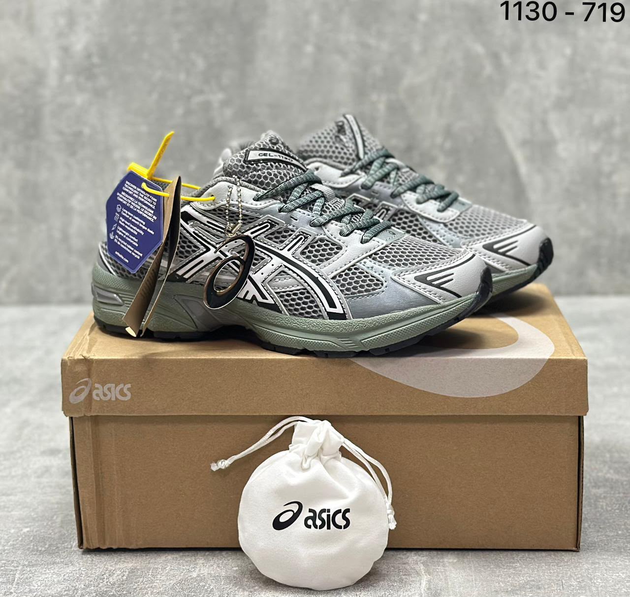 фото мужские кроссовки asics 391617 оптом