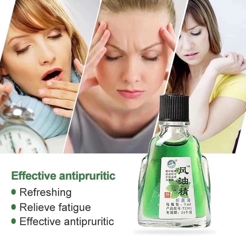 картинка Обезболивающее масло жидкое от простуды, мигрени от магазина Одежда+