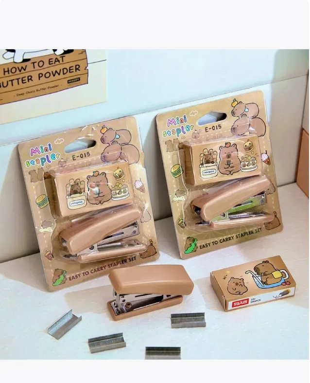 картинка Мини степлер канцелярский от магазина Одежда+