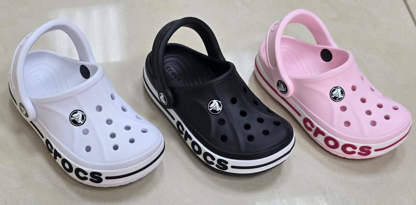 фото женские летние шлепанцы crocs 200214 оптом