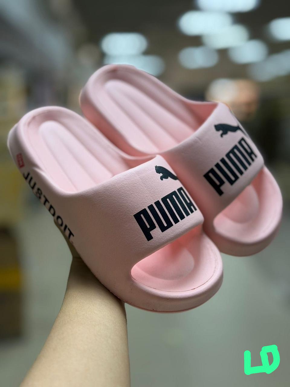 фото женские летние шлепанцы puma 222785 оптом