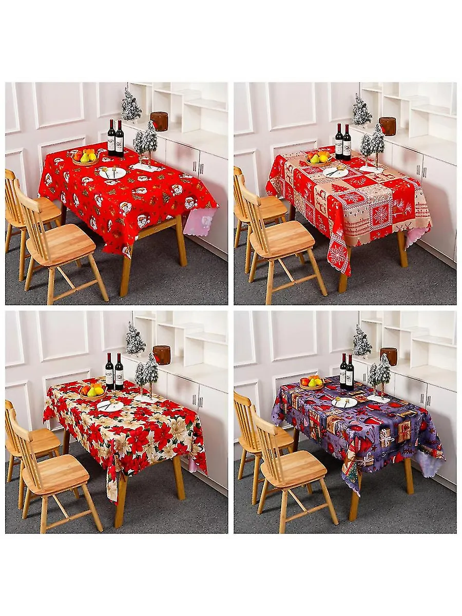 картинка Новогодняя скатерть 110-140 см от магазина Одежда+