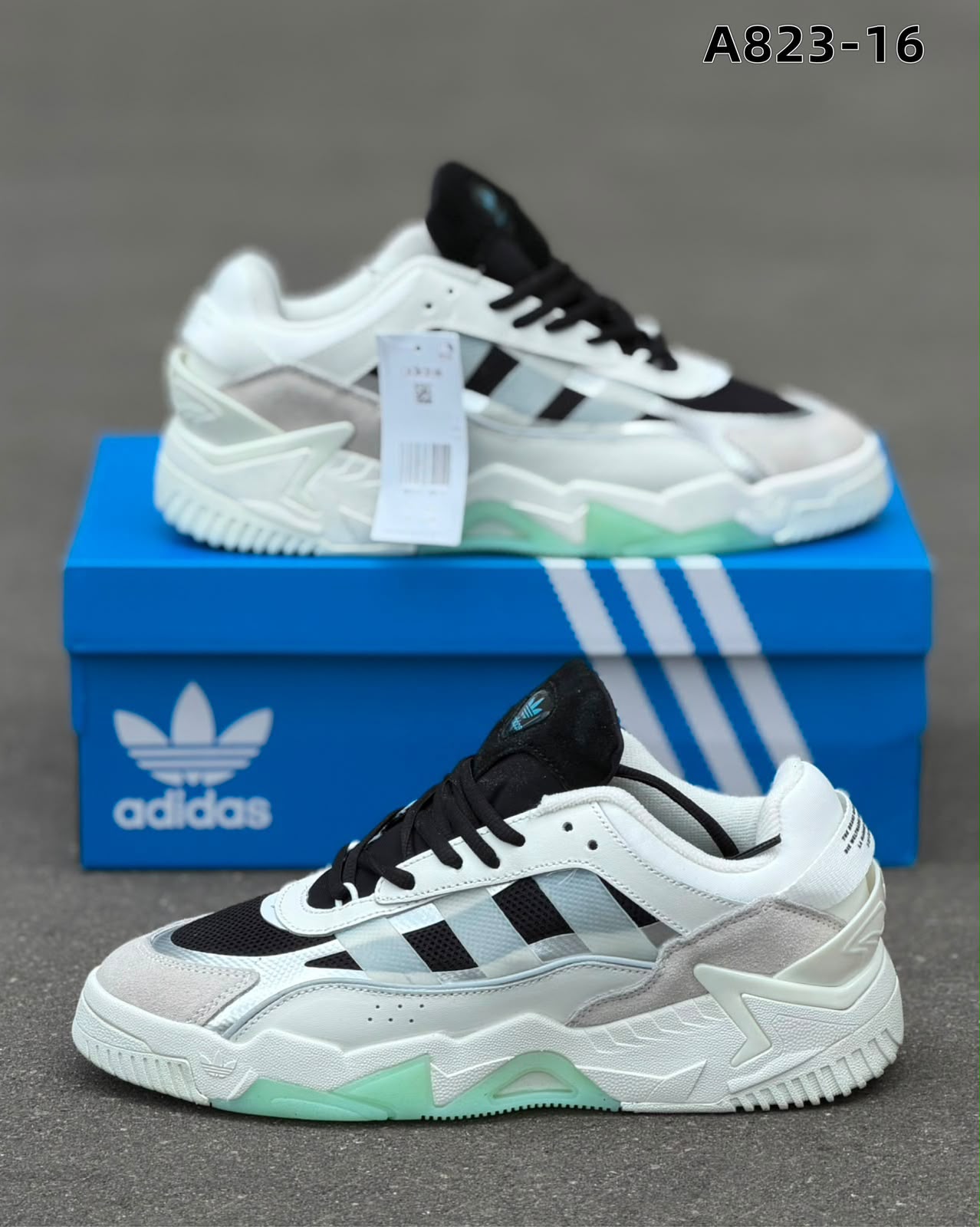 фото мужские кроссовки adidas 695407 оптом