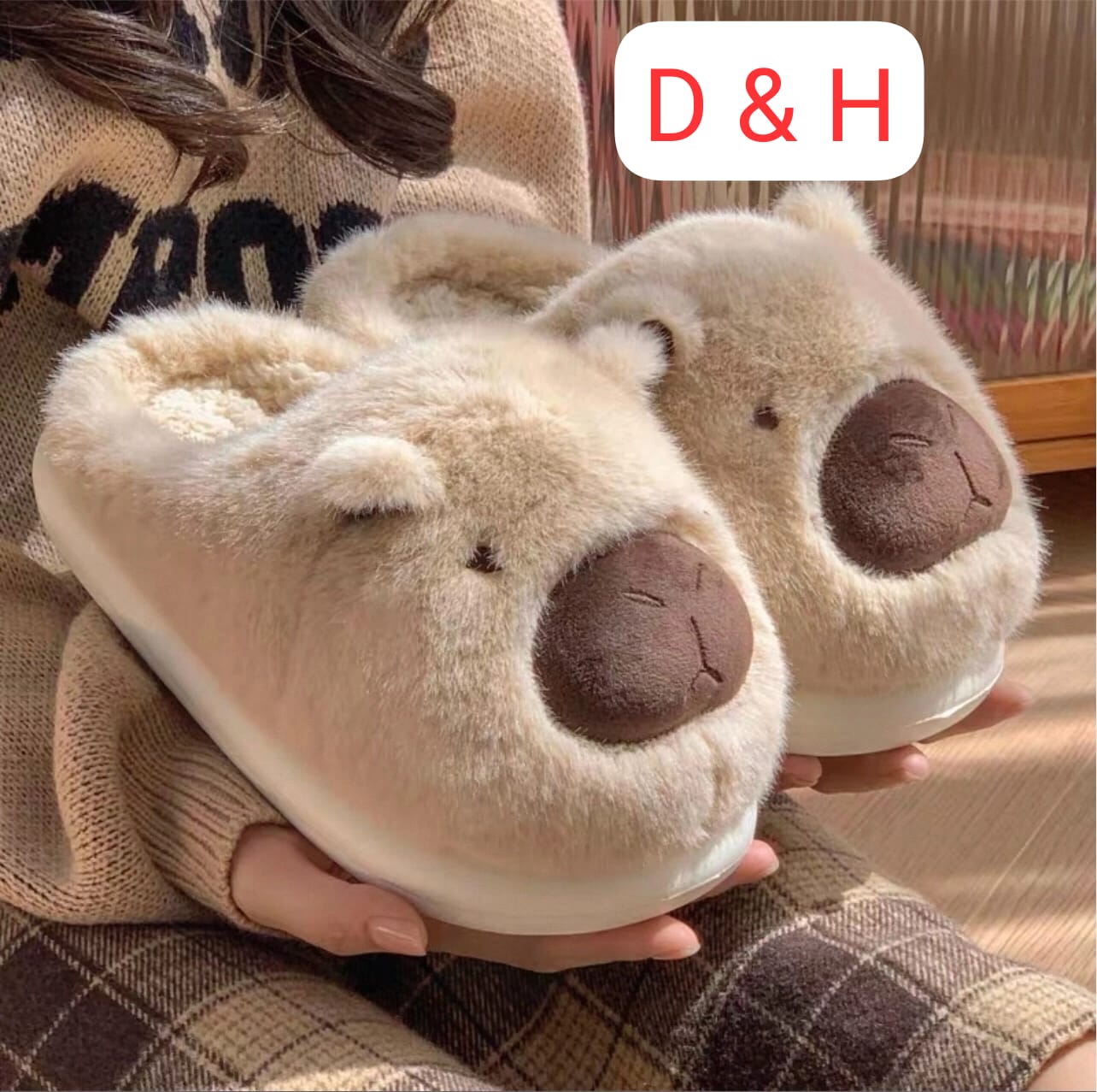 фото зимние женские домашние тапочки оптом