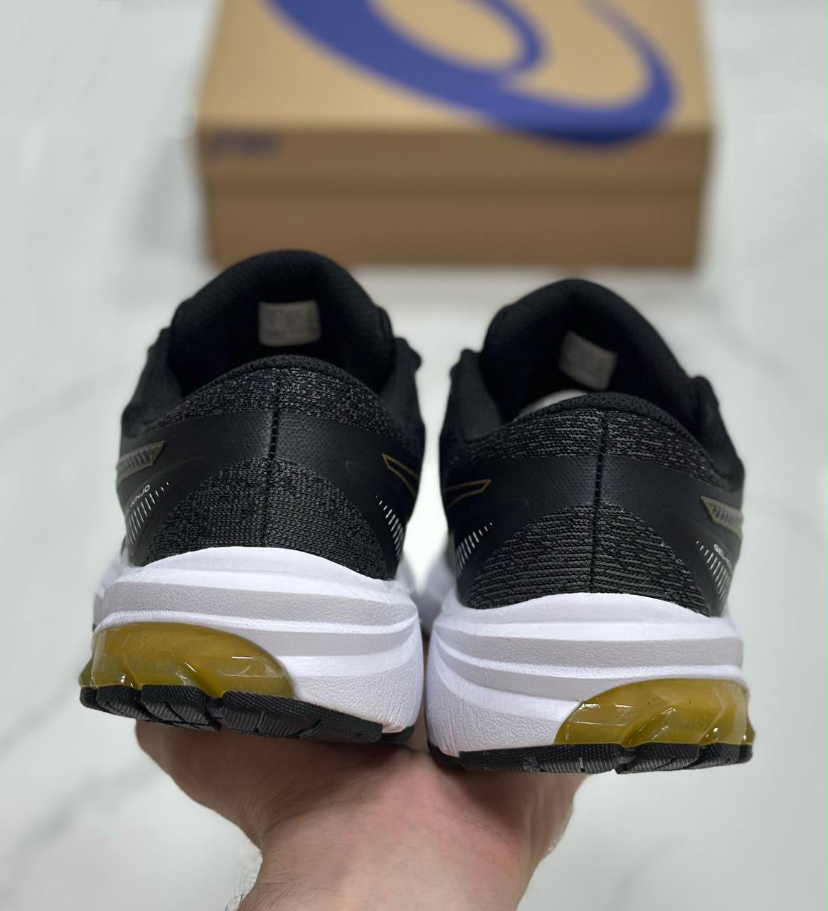 фото мужские черные кроссовки asics 429600 оптом