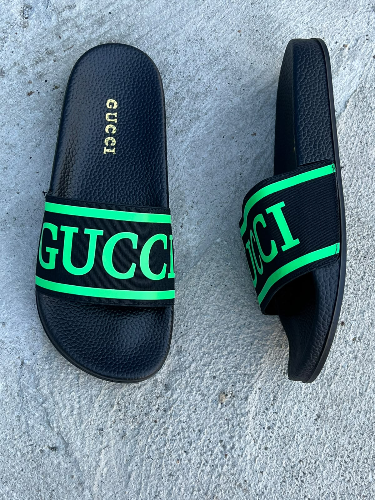 фото женские летние шлепки gucci 909534 оптом