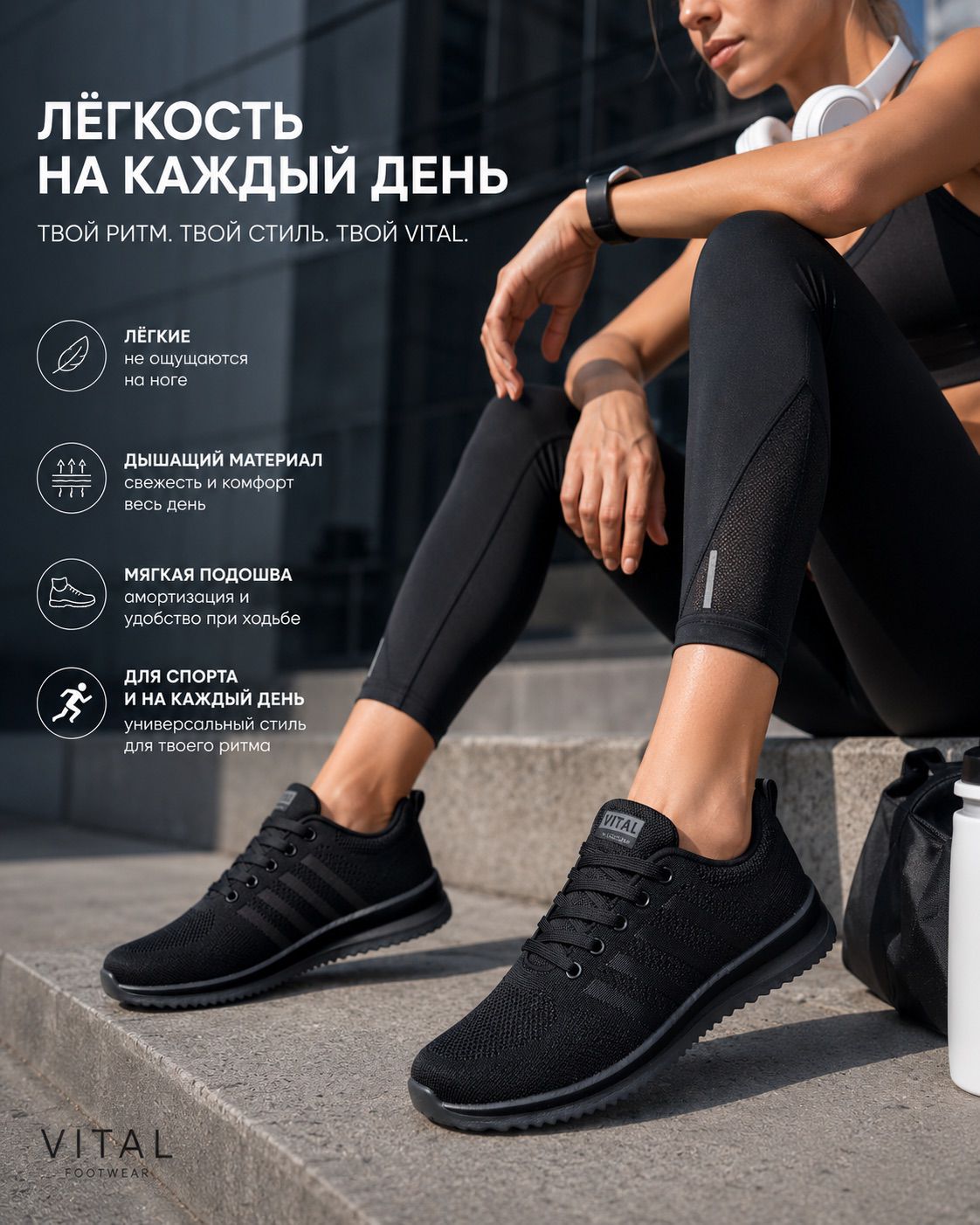 фото женские летние кроссовки vital 467370 оптом
