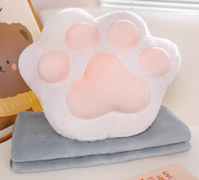 картинка Игрушка Кошачья лапка 45-50см с пледом от магазина Одежда+