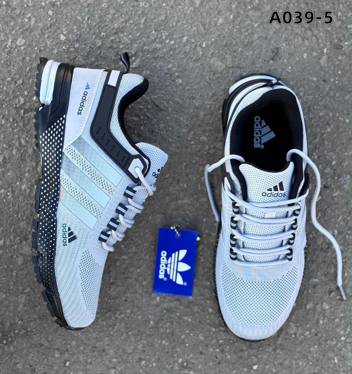 фото Мужские весенние кроссовки Adidas 491687 оптом с доставкой