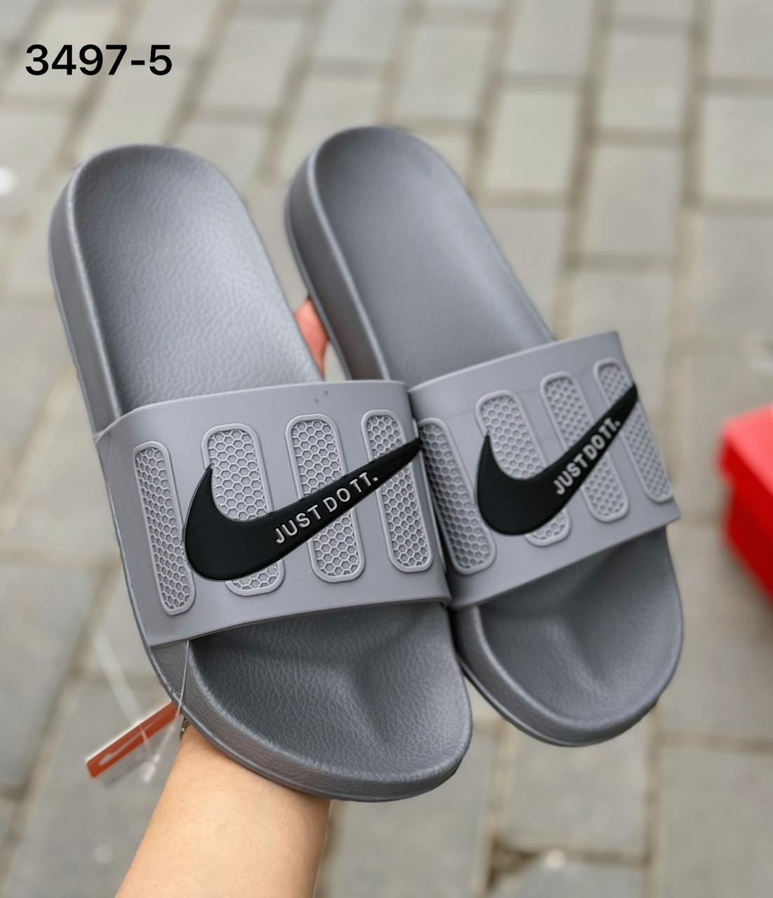 фото Мужские черные шлепки Nike 464766 оптом в Москве