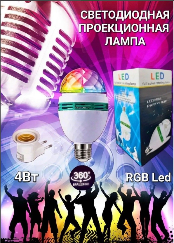 картинка Светодиодная лампа ночник от магазина Одежда+