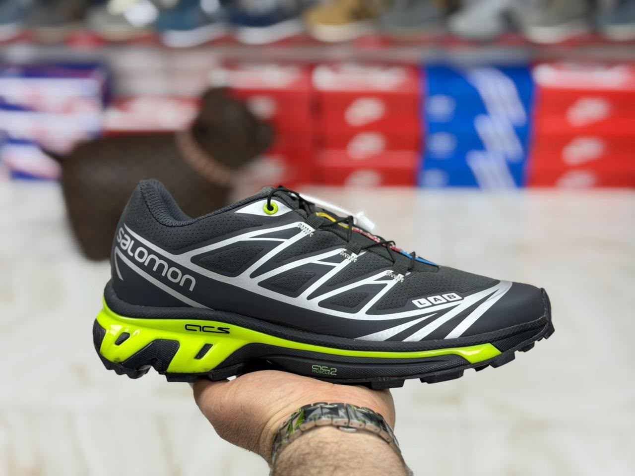 фото мужские спортивные кроссовки salomon 843033 оптом