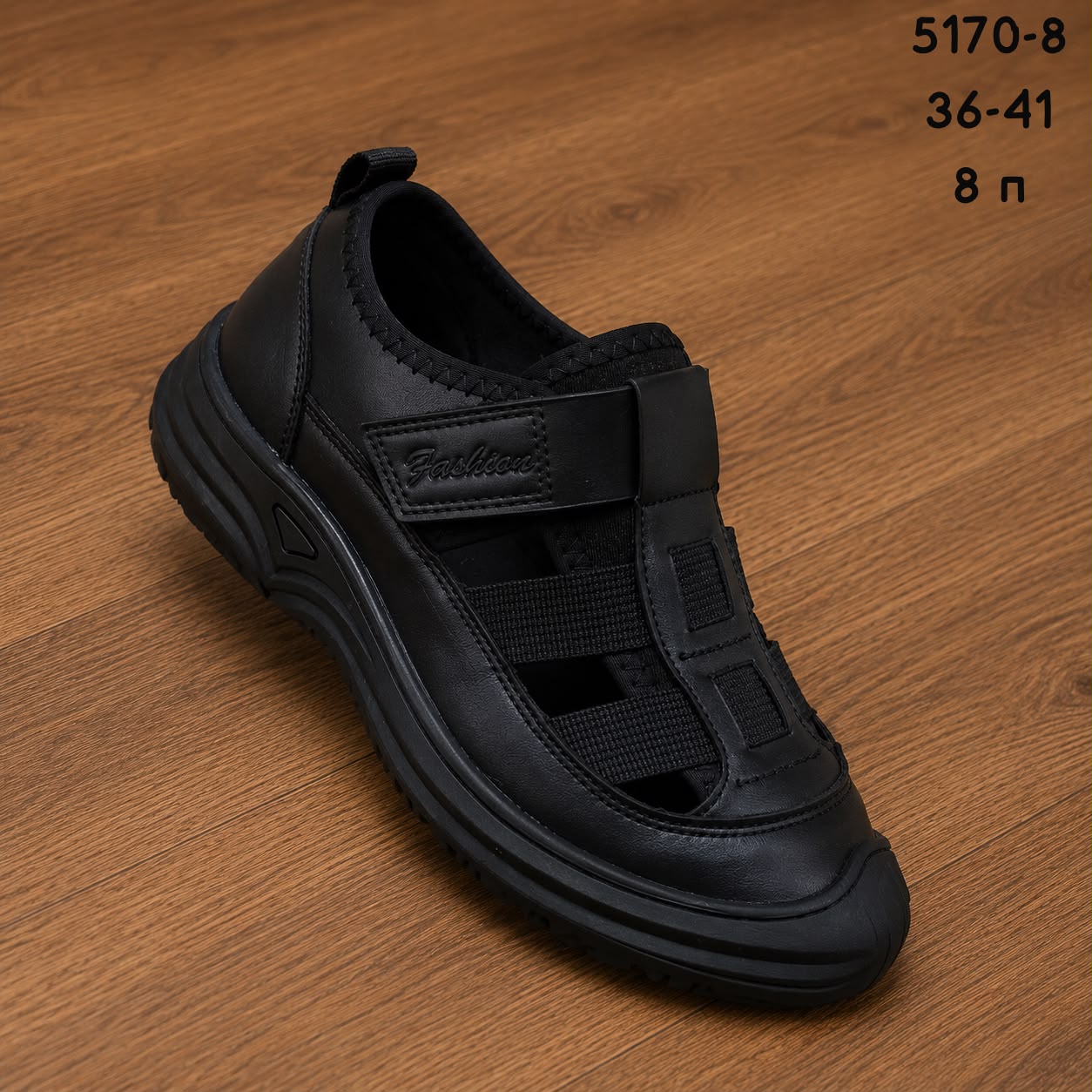 фото женские черные sneakers 382612 оптом