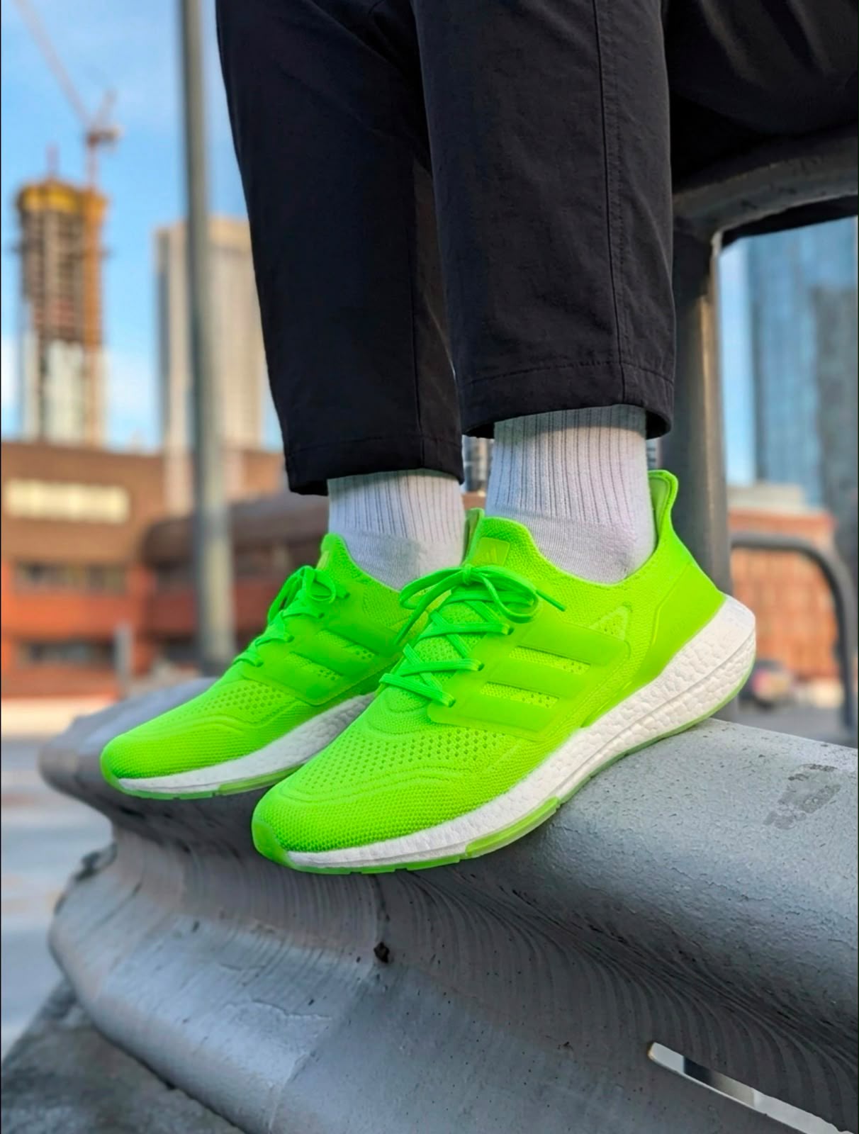 фото Мужские кроссовки neon green 938554 оптом с доставкой