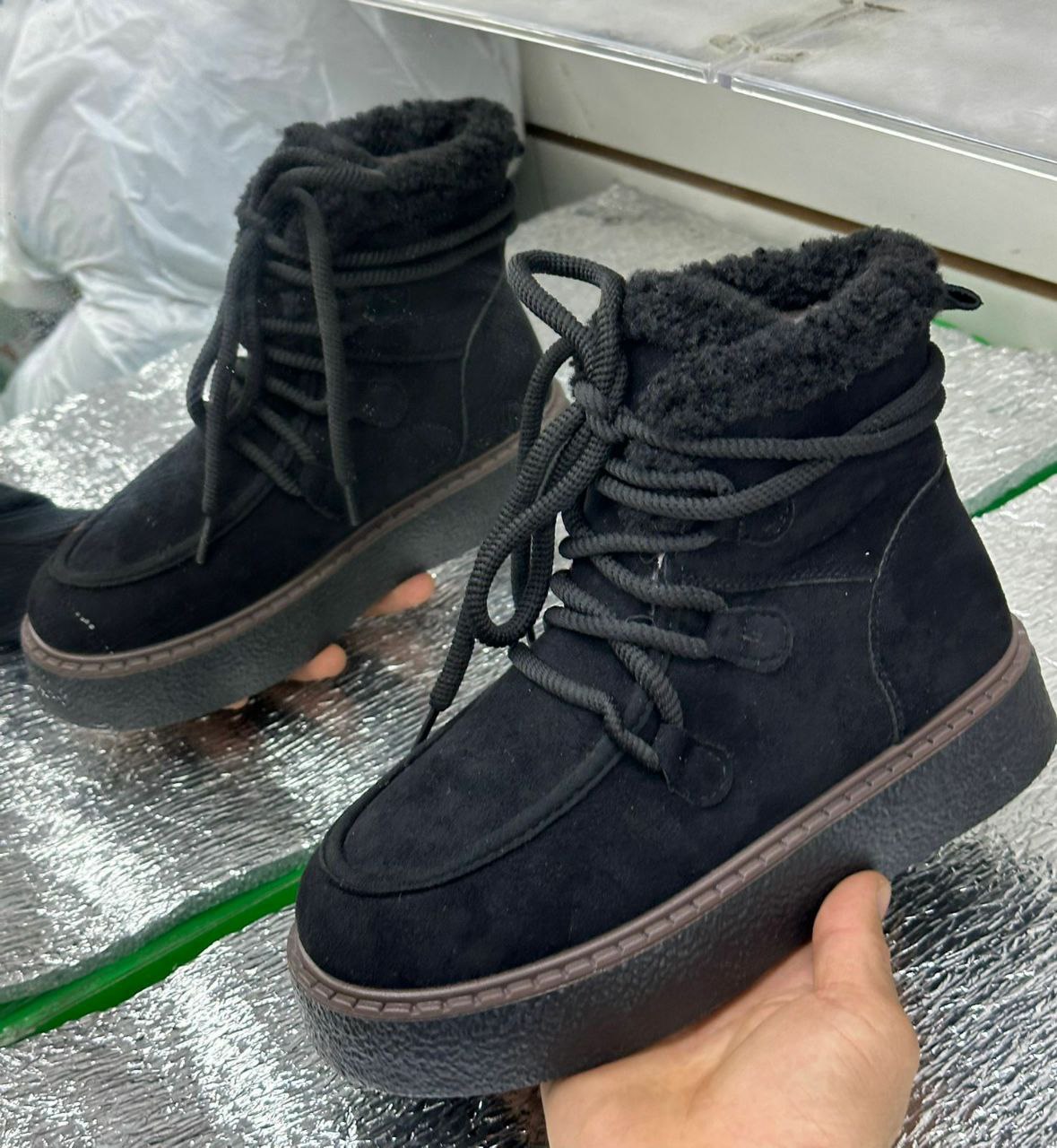 фото зимние женские ботинки оптом от производителя