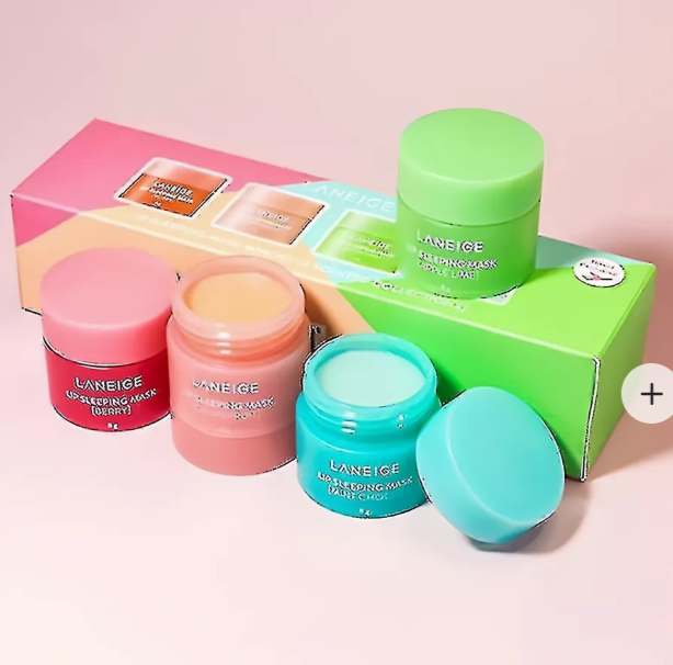 картинка Мини набор 4 в 1 ночных масок для губ 8 г от магазина Одежда+