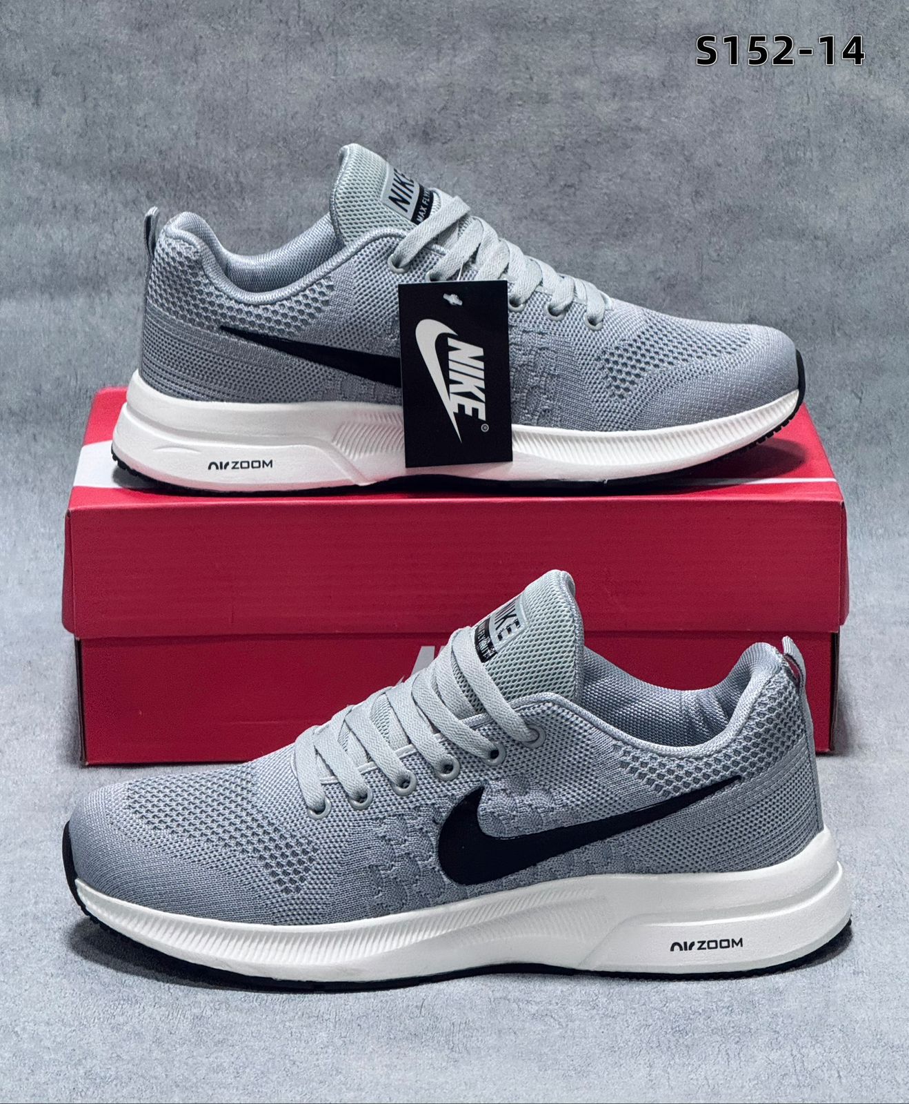 фото мужские черные кроссовки nike 154578 оптом