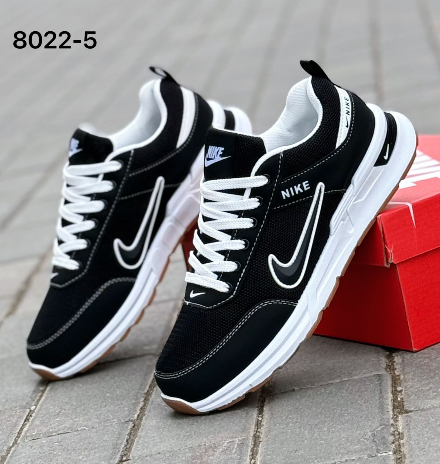 фото мужские черные кроссовки nike 536484 оптом