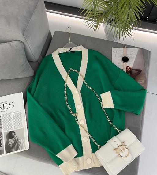 картинка Кардиган женский оверсайз вязаный от магазина Одежда+