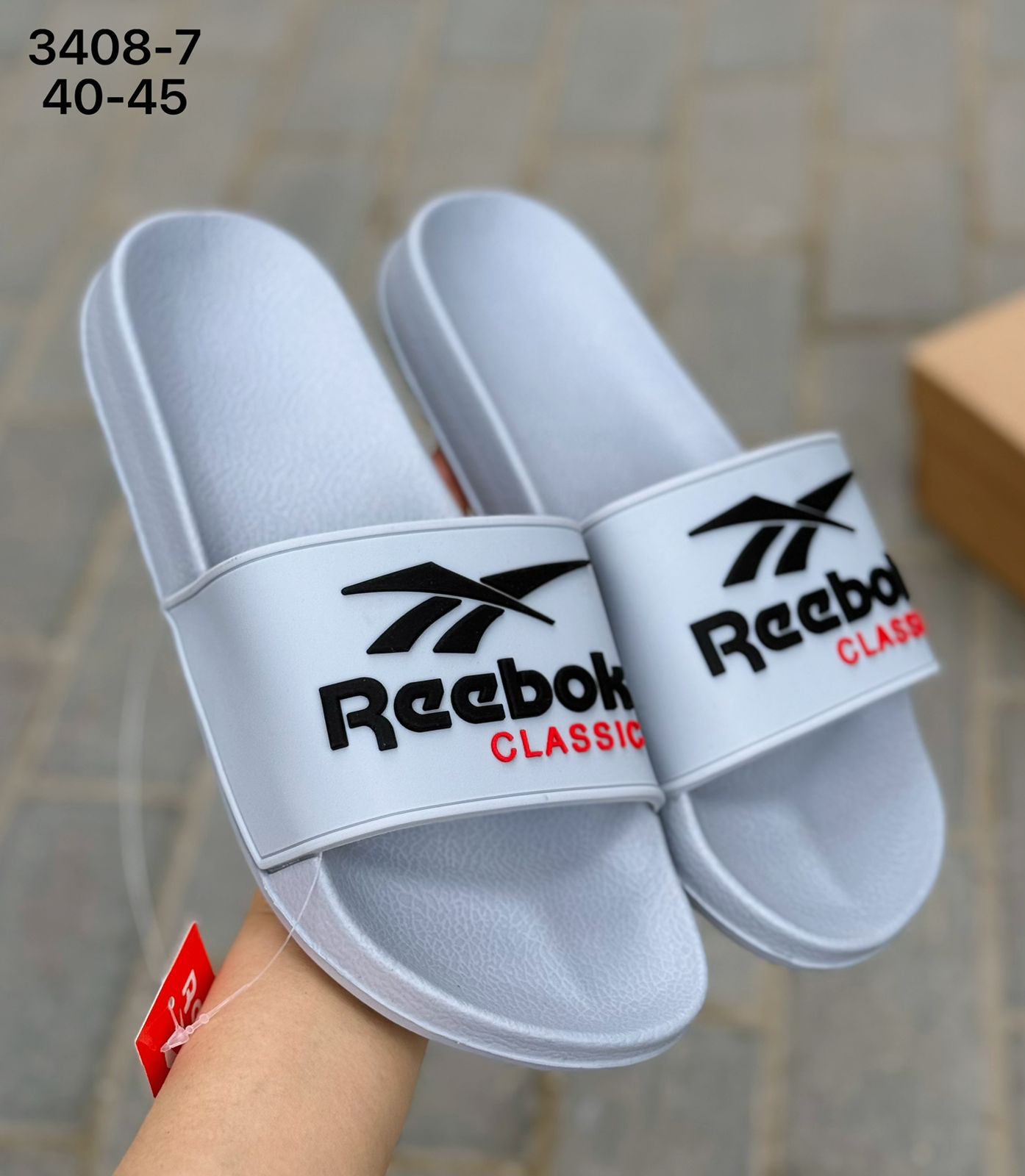 фото Мужские летние шлепки Reebok 823084 оптом в Москве