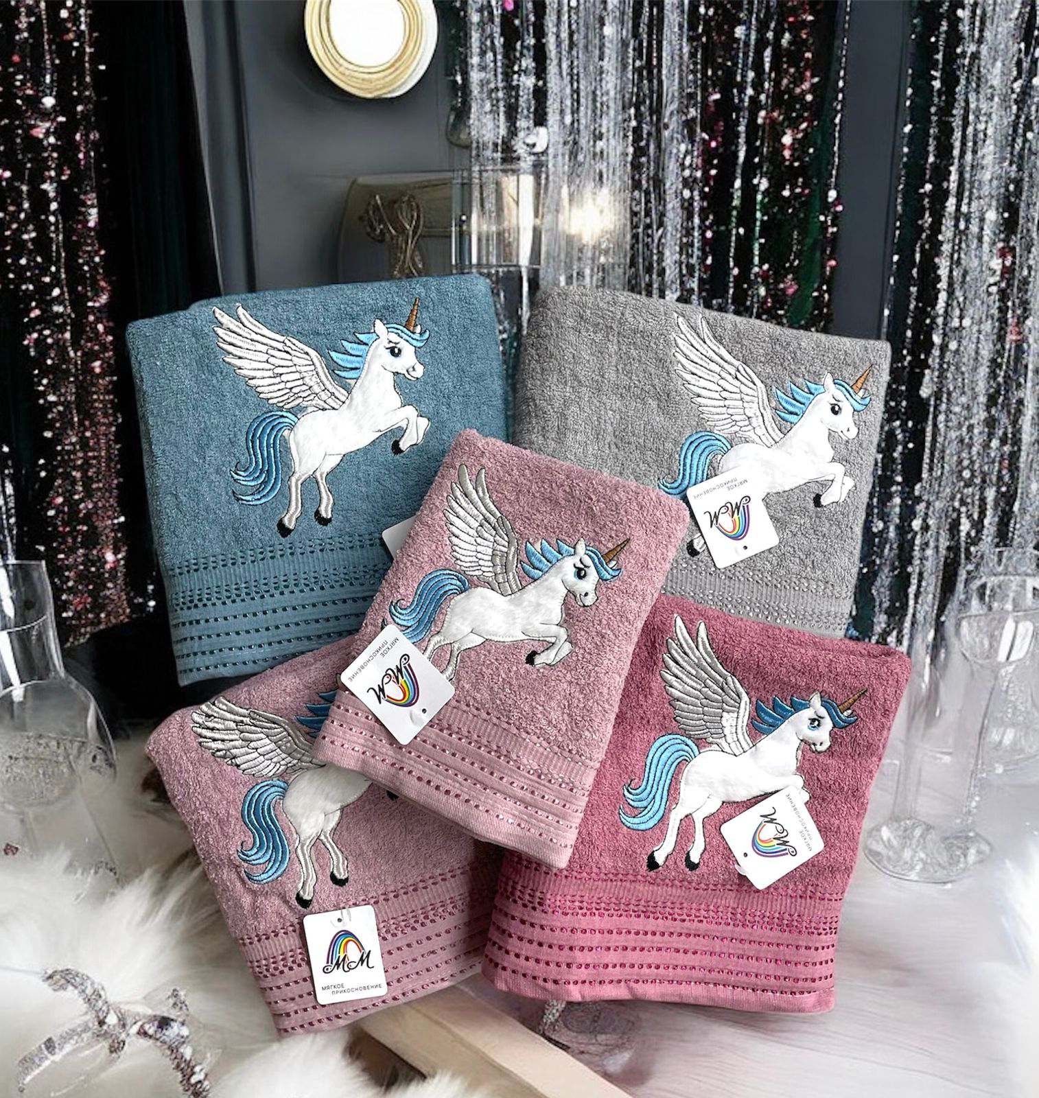 фото полотенце "символ года" размер 50/90 без выбора оптом