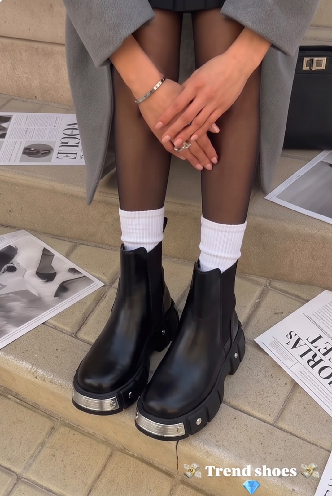 картинка Женские зимние ботинки челси 283556 от магазина Одежда+