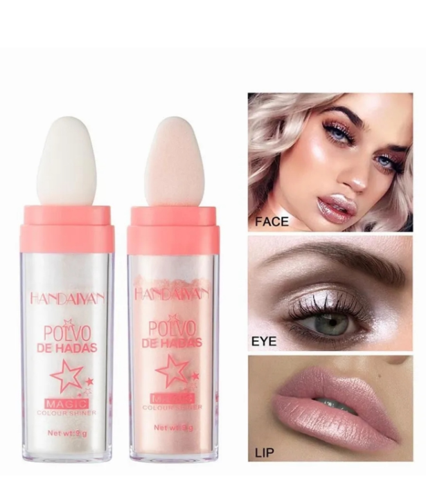 картинка Хайлайтер блеск со спонжиком набор 2 шт от магазина Одежда+