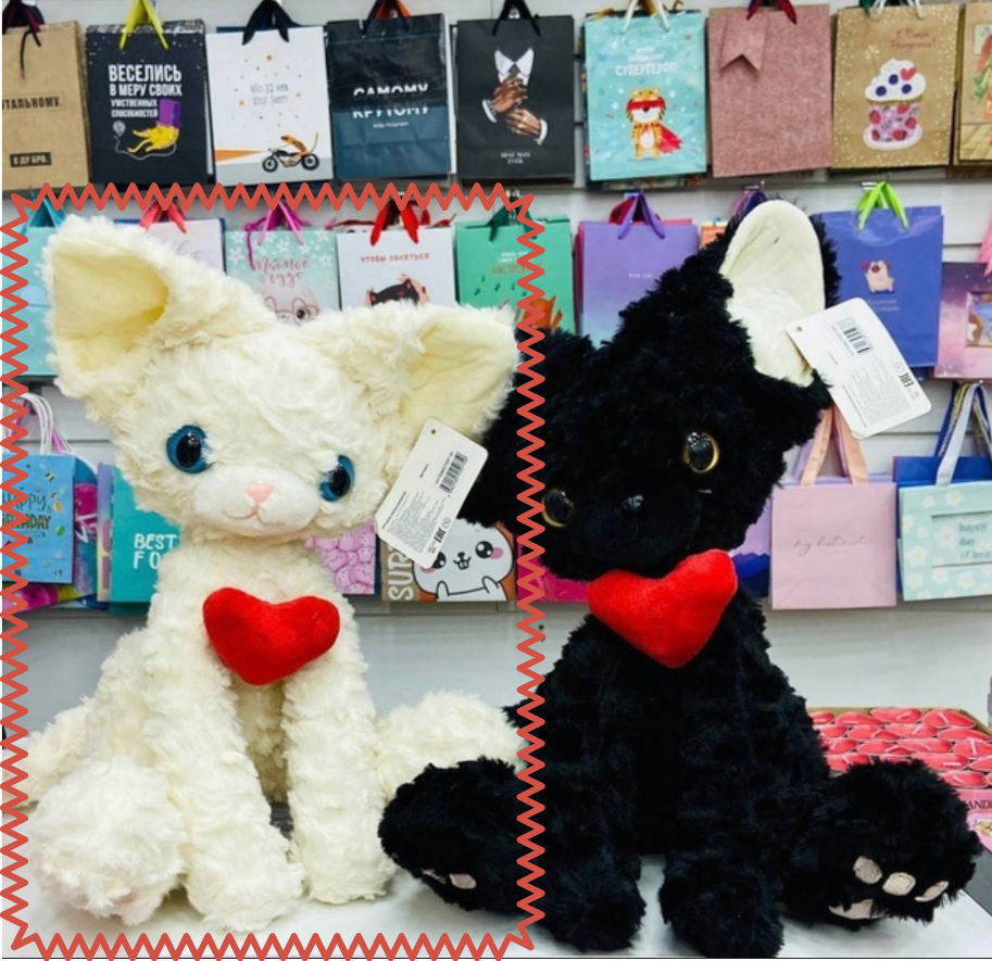 картинка Игрушка Котик 40-45см от магазина Одежда+