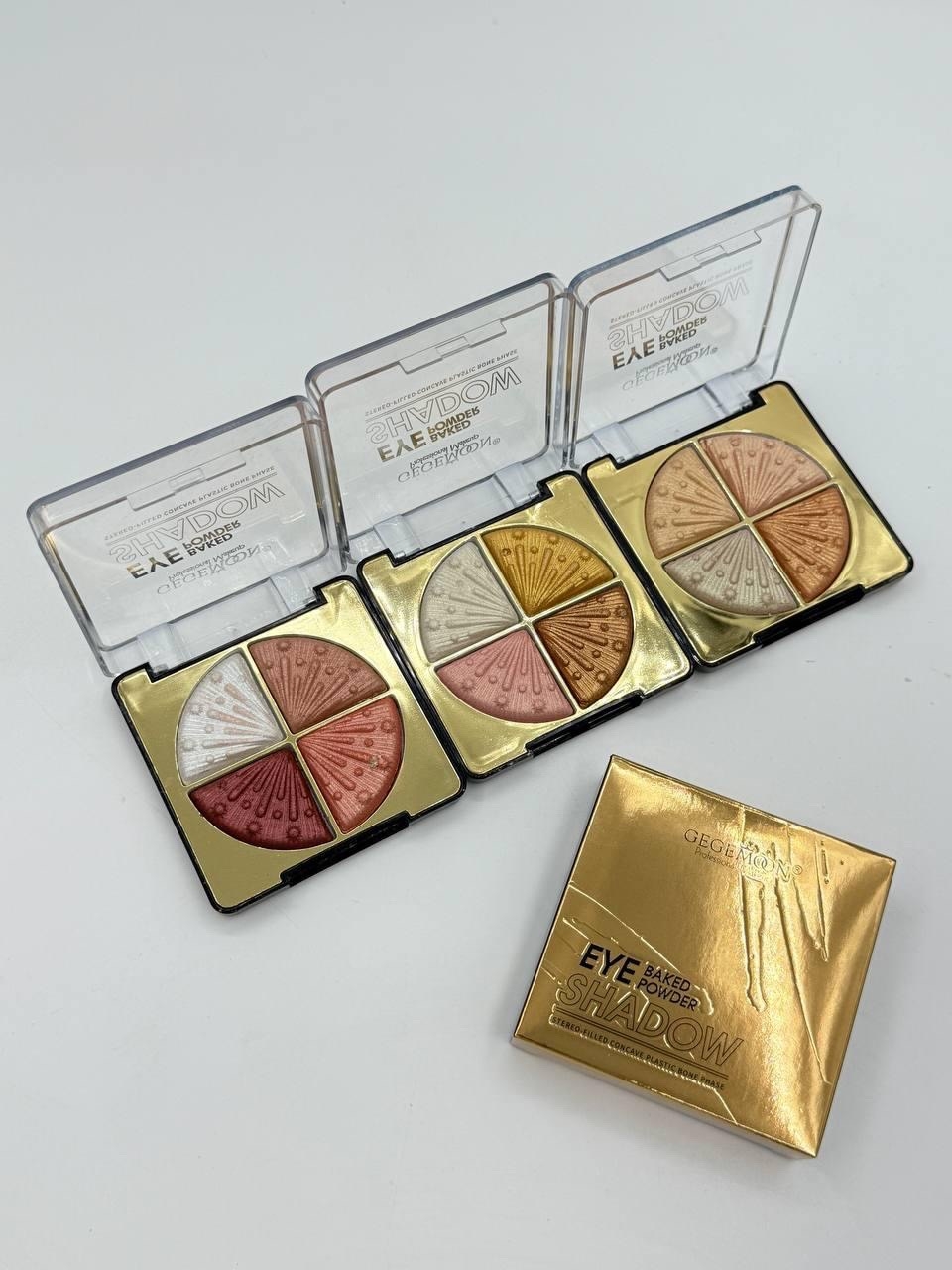 картинка Палетка теней для век 4 цвета Цена за 3 штук от магазина Одежда+