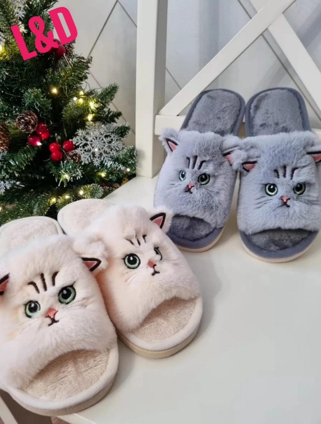 фото зимние женские домашние тапочки оптом