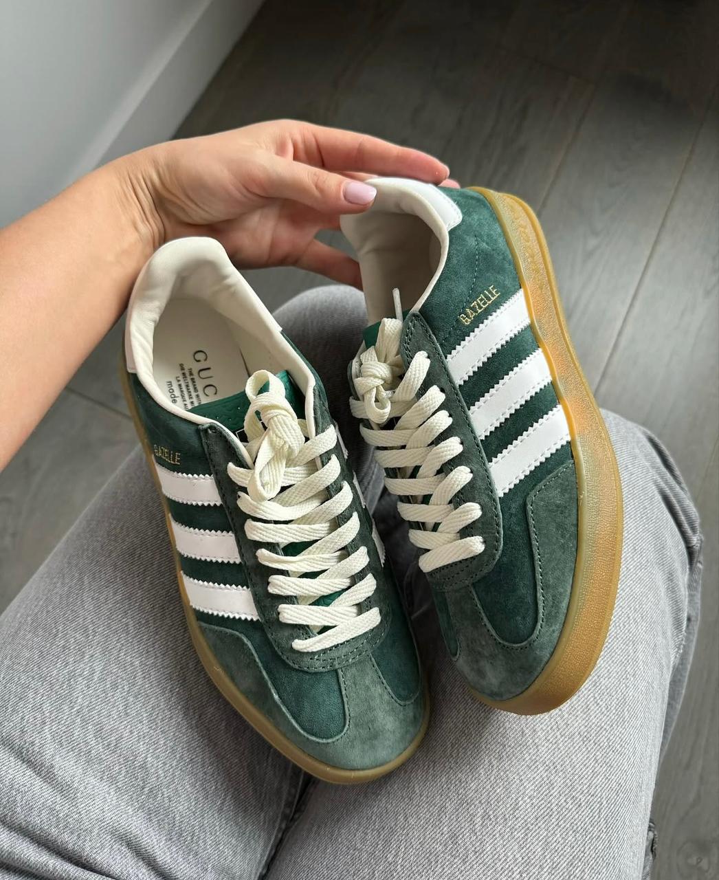 фото женские кроссовки adidas x gucci 979488 оптом