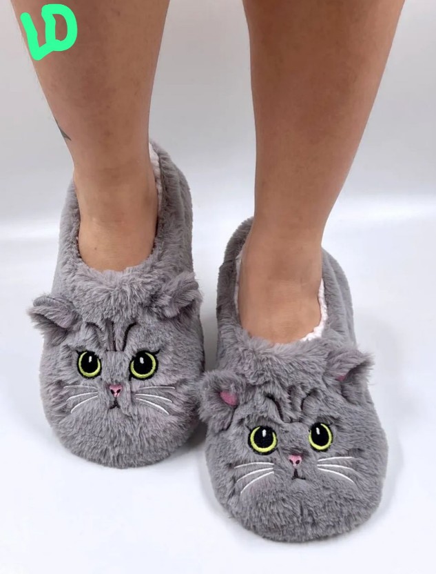 фото зимние женские домашние тапочки оптом