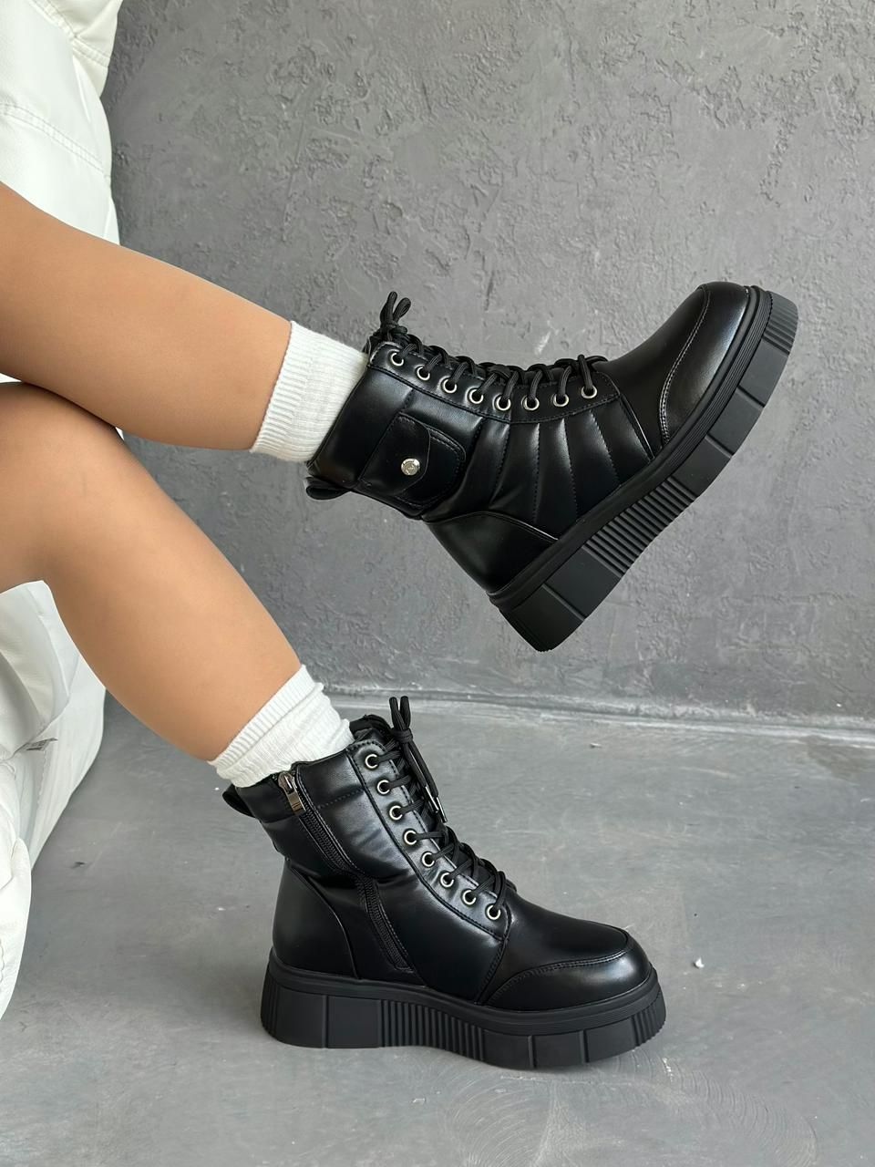 фото зимние женские ботинки оптом от производителя