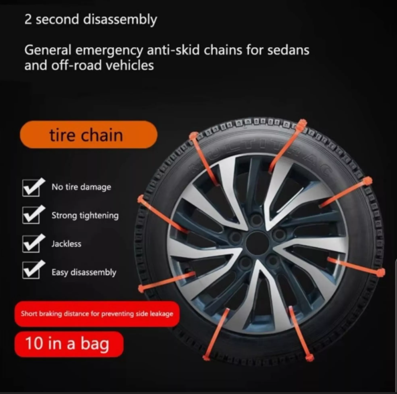 картинка Хомуты противоскользящие для колес автомобиля от магазина Одежда+