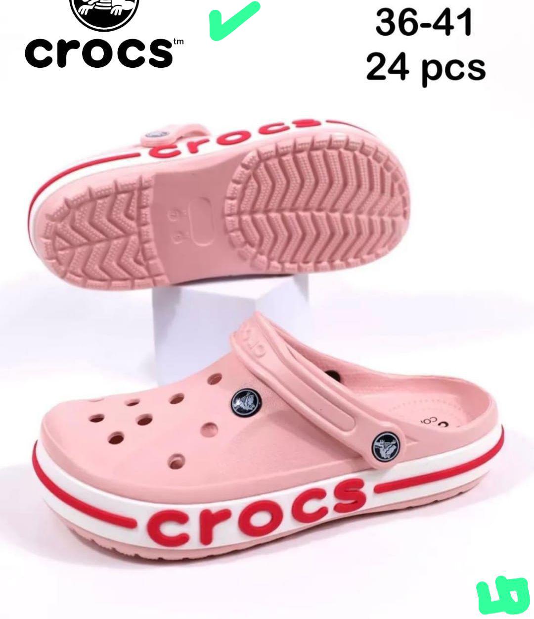 фото женские летние шлепки crocs 981697 оптом