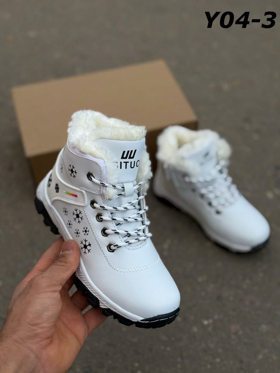 фото зимние ботинки для мальчиков оптом