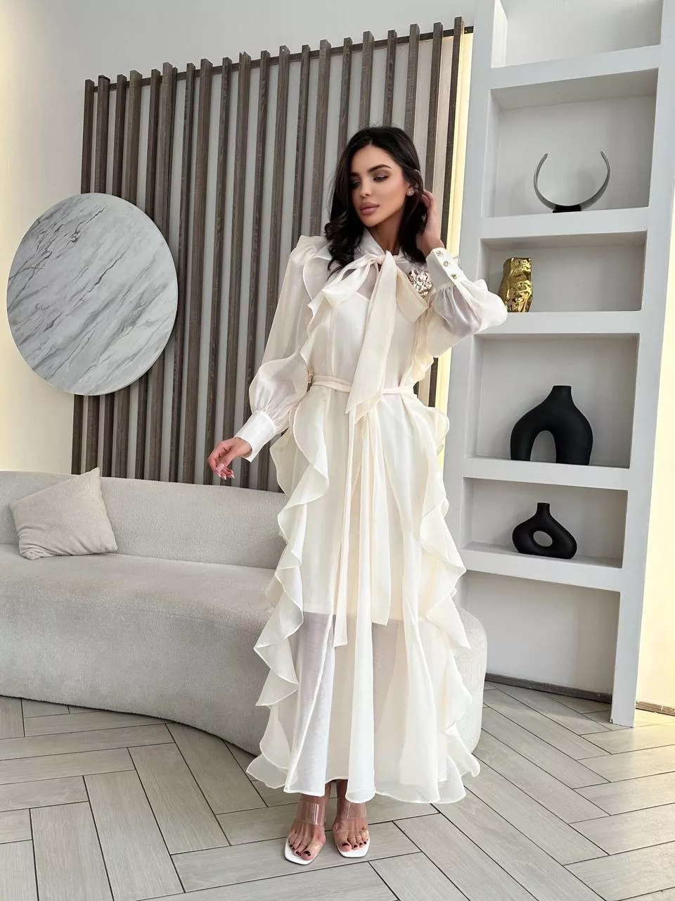 картинка Элегантное длинное платье от магазина Одежда+