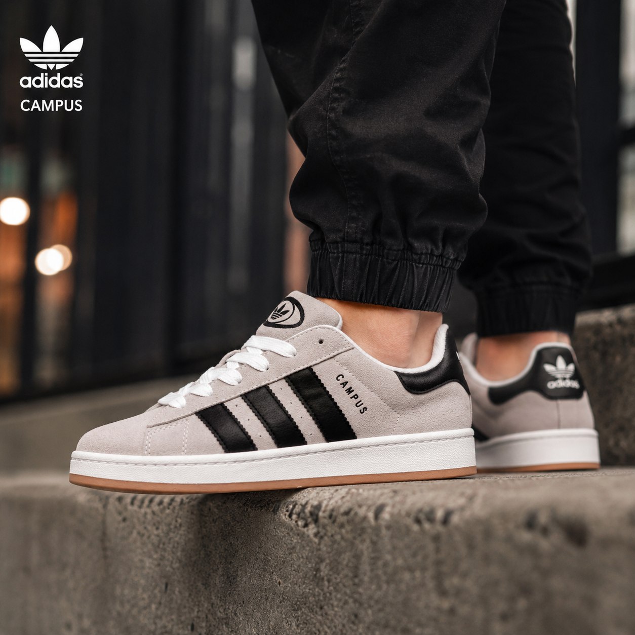 фото Мужские кроссовки Adidas Campus 987788 оптом с доставкой